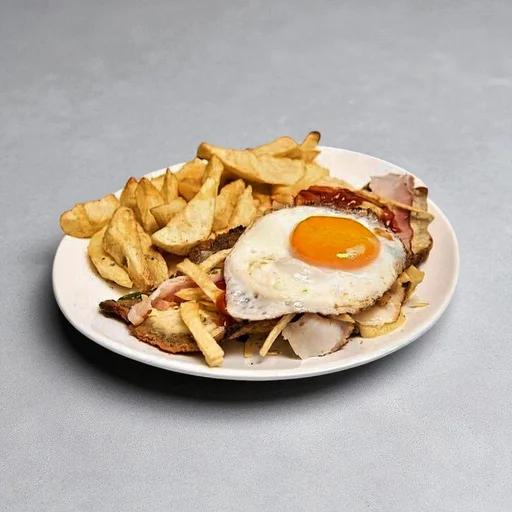 Milanesa Americana con Guarnición