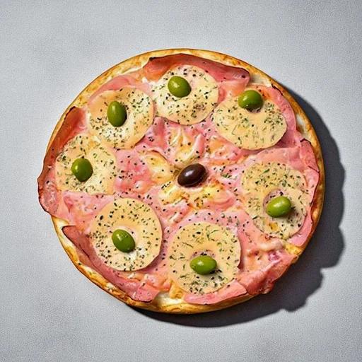 1/4 Jamon y Anana Gigante