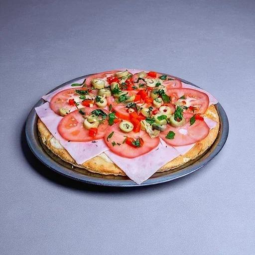 1/2 Napolitana con Jamon Chica